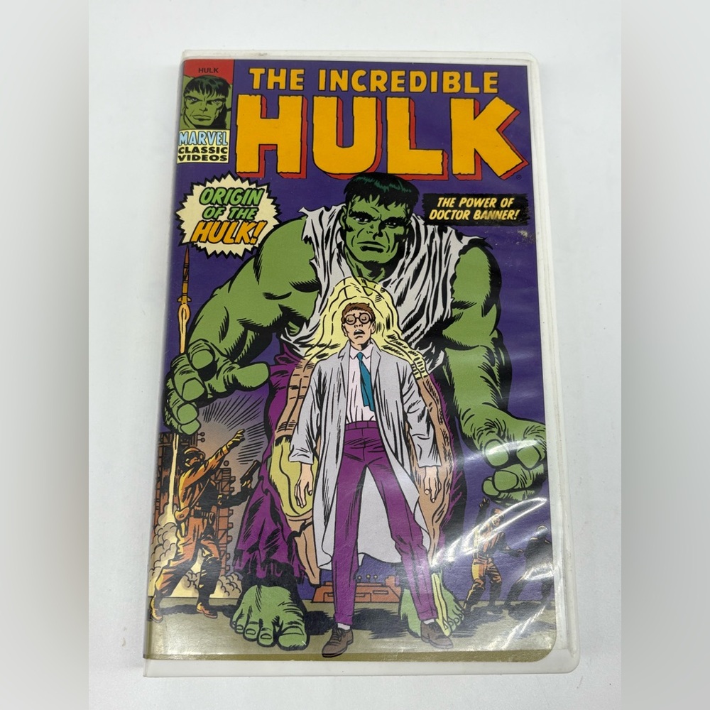 Vintage Marvel The Incredible Hulk Comic DVD